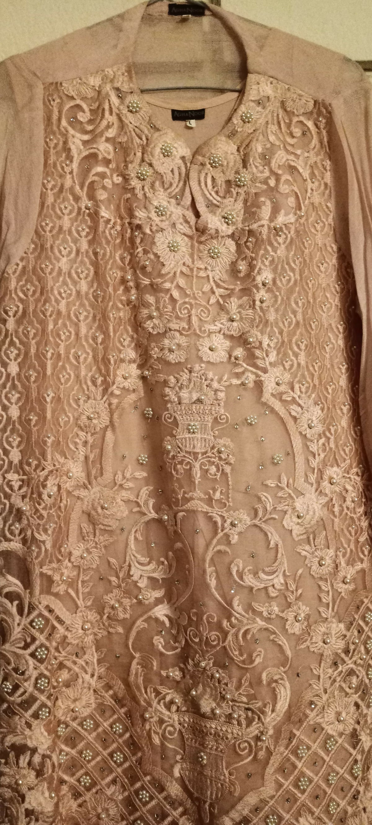 Agha Noor | Women Branded Kurta | Large | Preloved