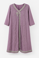 Lilac 3 Piece Dress | Women Locally Made Kurta | Small | Worn Once