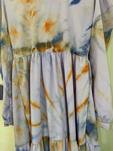 Tie & dye long Frok | Women Froks & Maxis | Medium | New