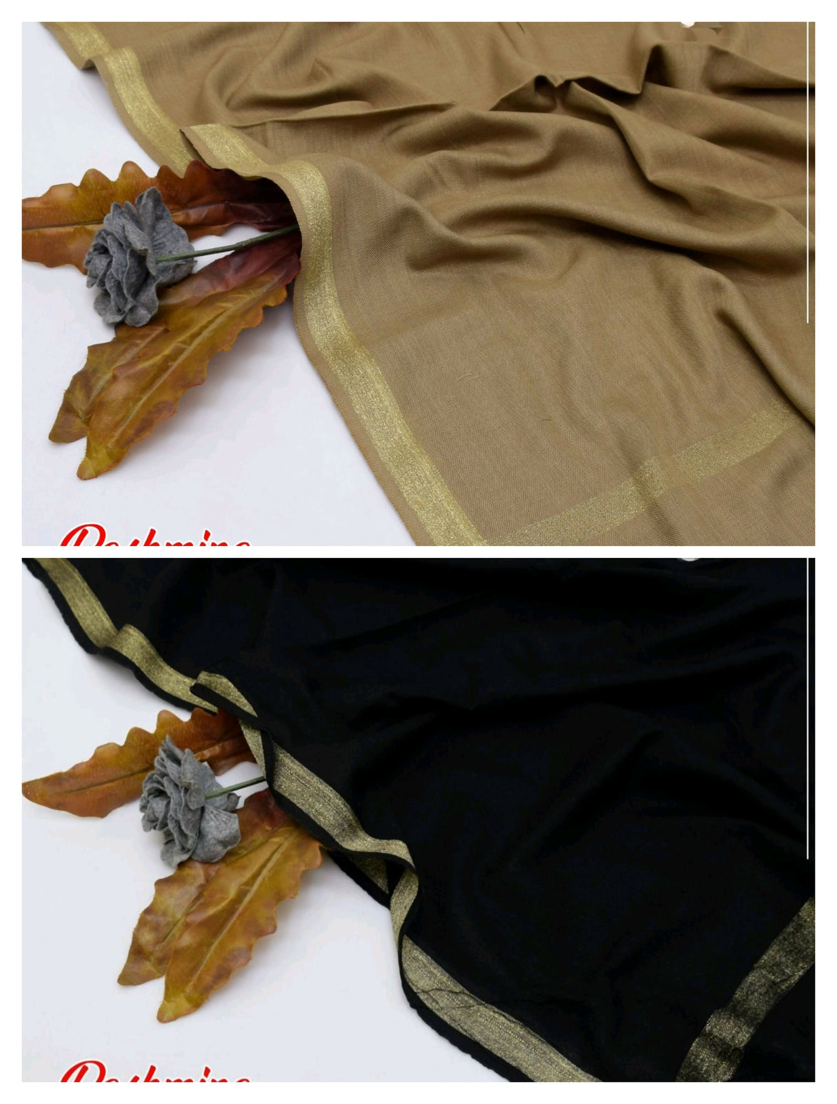 Pack of 2 shawls | Pashmina Wool shawl | Women Accessories | Brand New