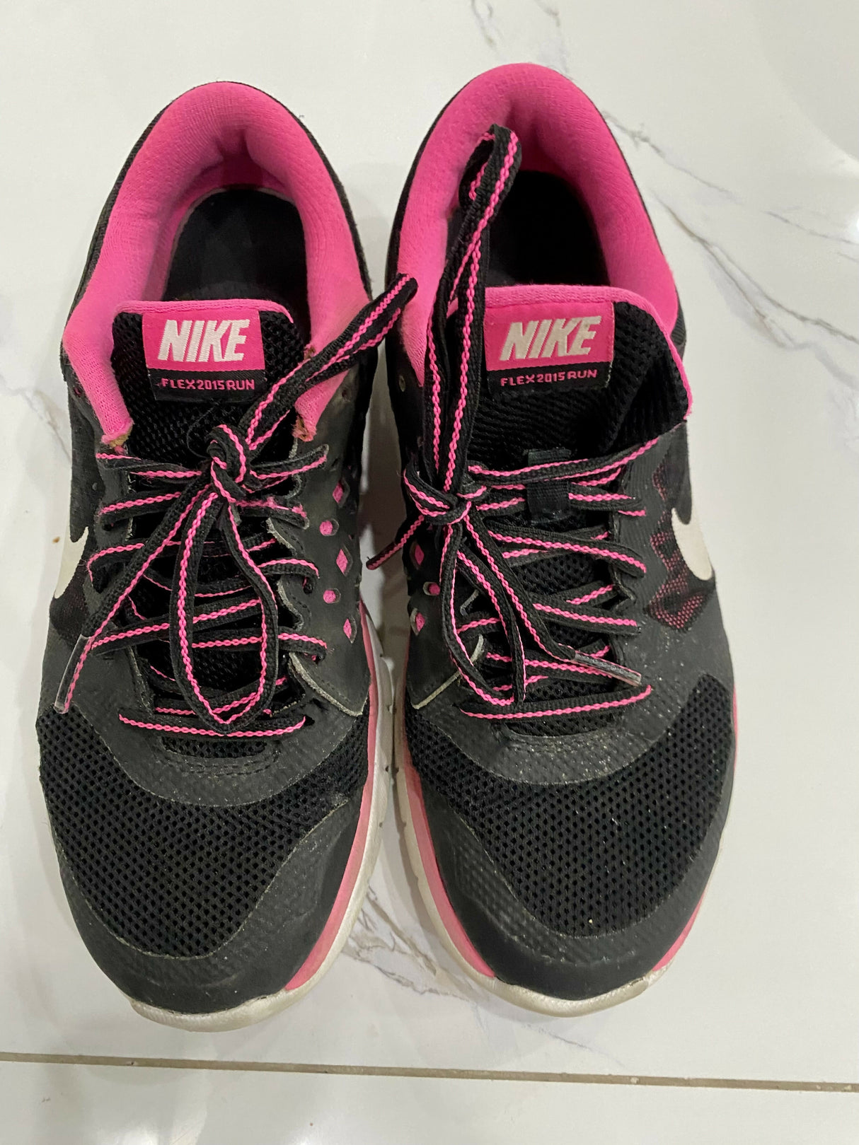 Nike | Women Shoes | Sports Shoes & Joggers | Size: US 6.5Y | Black & Pink | Preloved