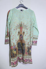 Almirah | Women Branded Kurta | Sea Green | Large | Preloved
