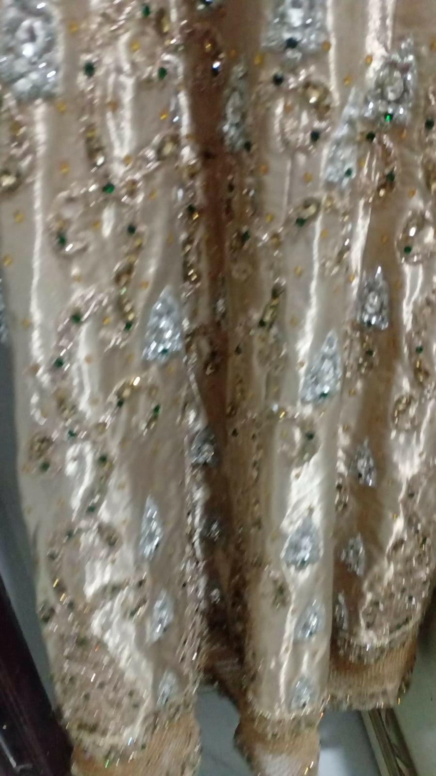 Golden Skin Wailma Maxi | Women Bridals | Large | Preloved