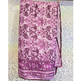 Embroided lawn 3Pcs | Women Locally Made Kurta | Medium | Purple | Brand New