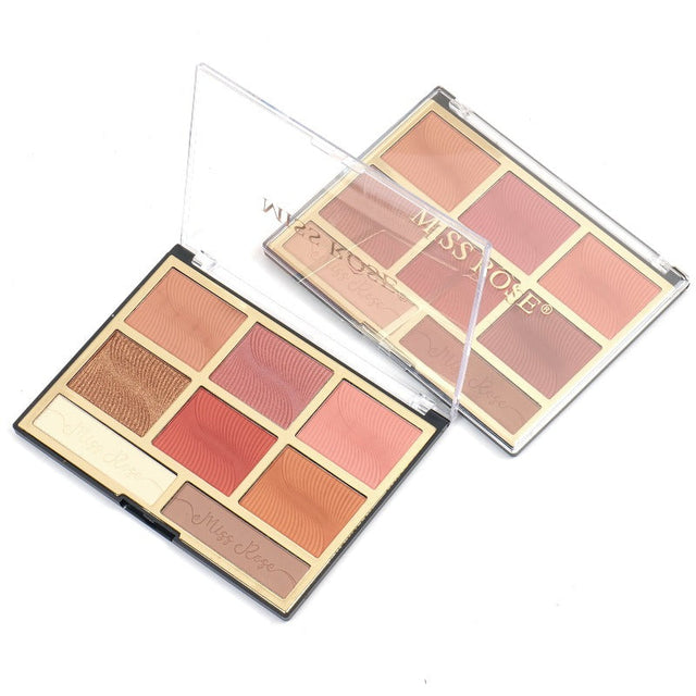 Buy Miss Rose 6 color blush & 2 color bronzer in Pakistan