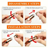 Flawless 2 in 1 Eyebrow & Body hair Trimer | Women Accessories | Brand New