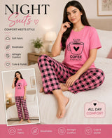 Night Suit PJ Sets | Women Loungewear & Sleepwear | Sizes: All | Brand New