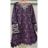 Sapphire | Women Branded Kurta | Purple Kurta | Large | New