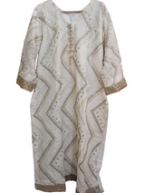 White Chiffon Suit | Women Locally Made Formals | XLarge | Preloved