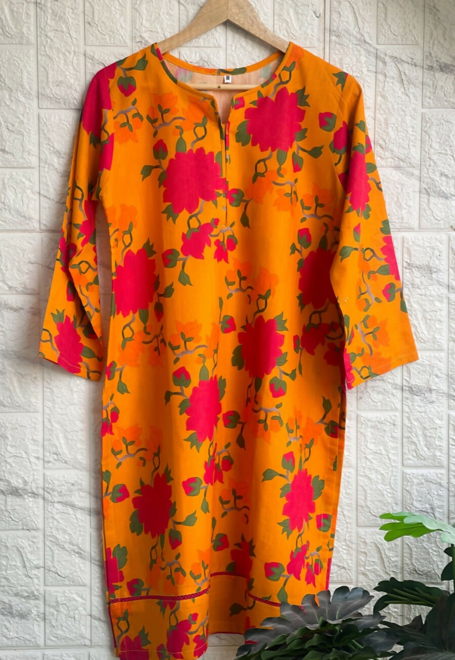 Printed Khaddar 2 PC | Women Clothing | Small | Worn once