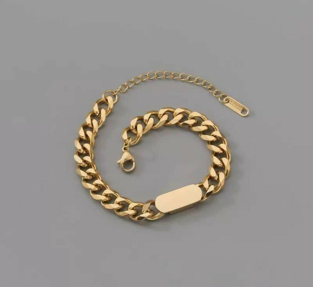 Link Chain Bracelet-(00464 & 00465) | Women Jewelry | Bangles/Bracelets | Brand New