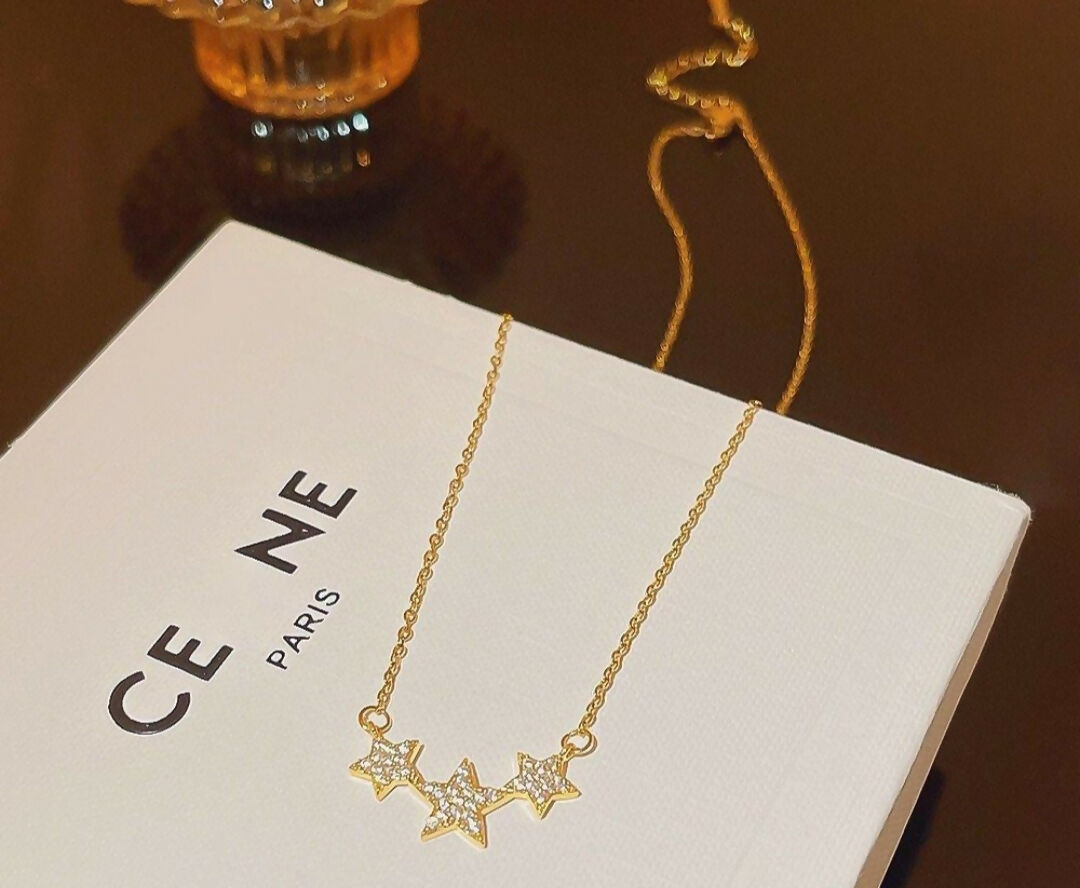 Triple Star Necklace-00309 | Women Jewelry | Necklaces & Pendants | Brand New