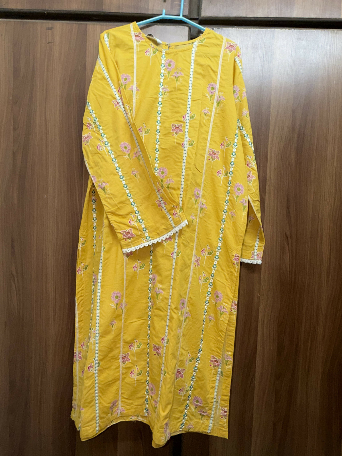 Sapphire | Women Branded Kurta | Yellow | Large | Worn Once