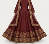 Sheminas | Women Frocks & Maxis | Maroon | Medium | Worn Once