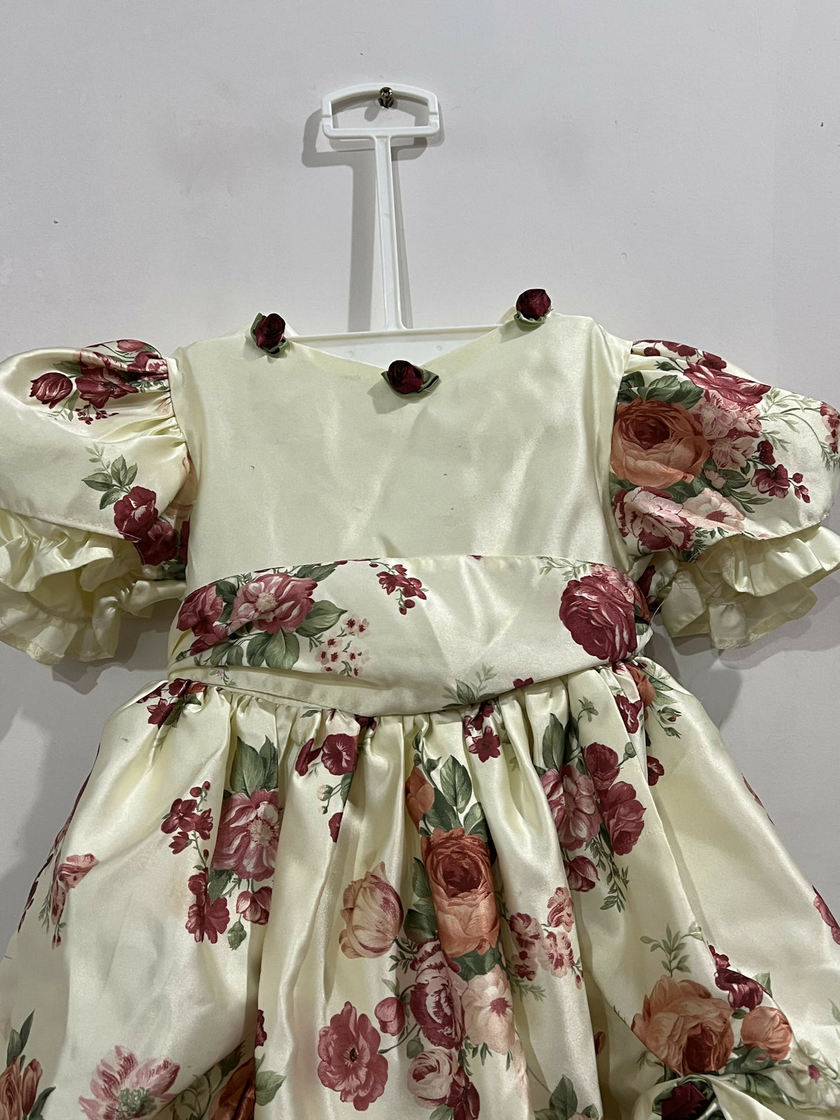 Baby Girl Floral Luxury Frock | Kids | Girls Dresses & Skirts | 1 to 3 Yrs | Worn Once
