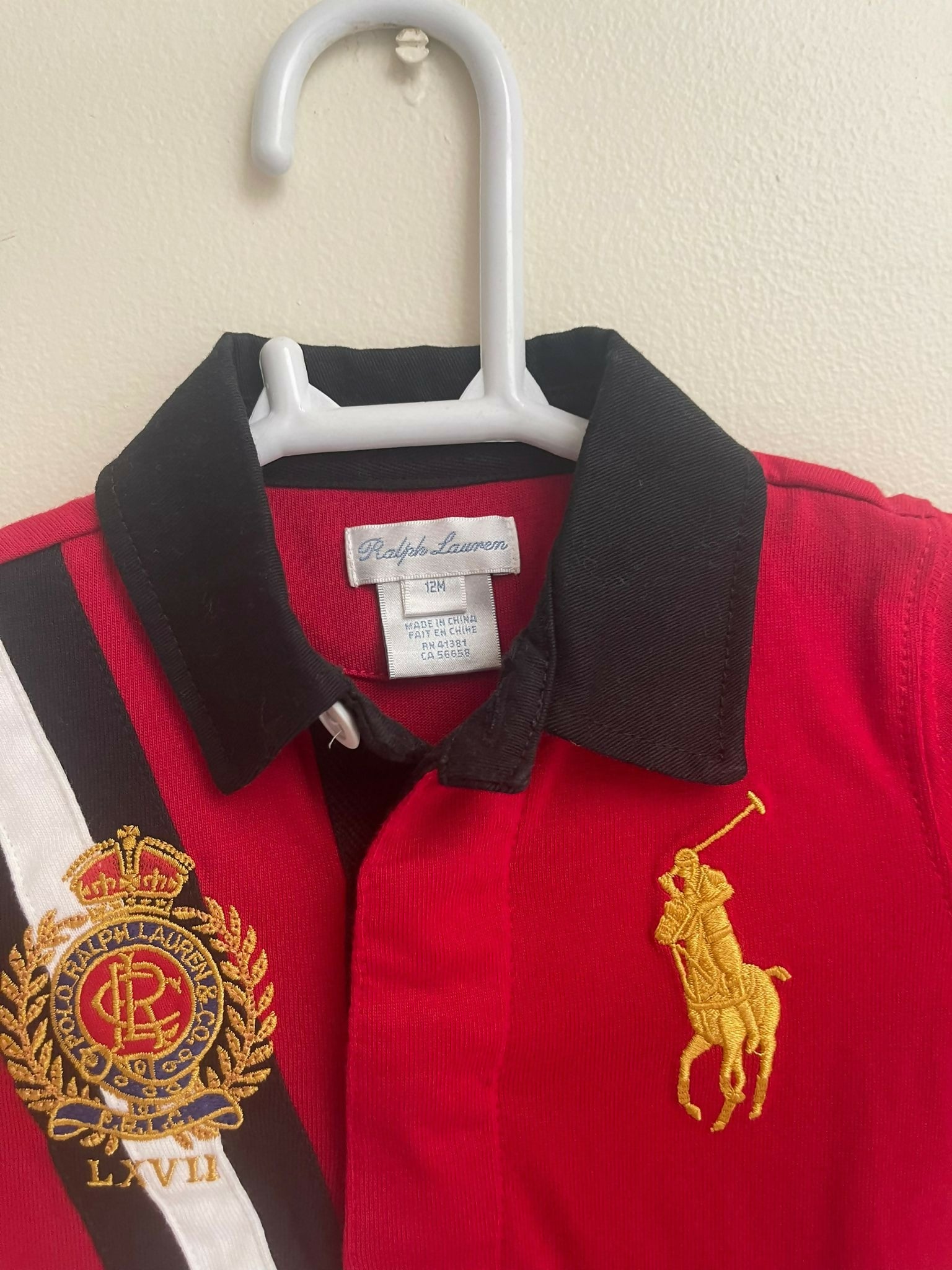 Ralph Lauren (Size: 12M) | Kids Bodysuit and Onesies | Wore Once