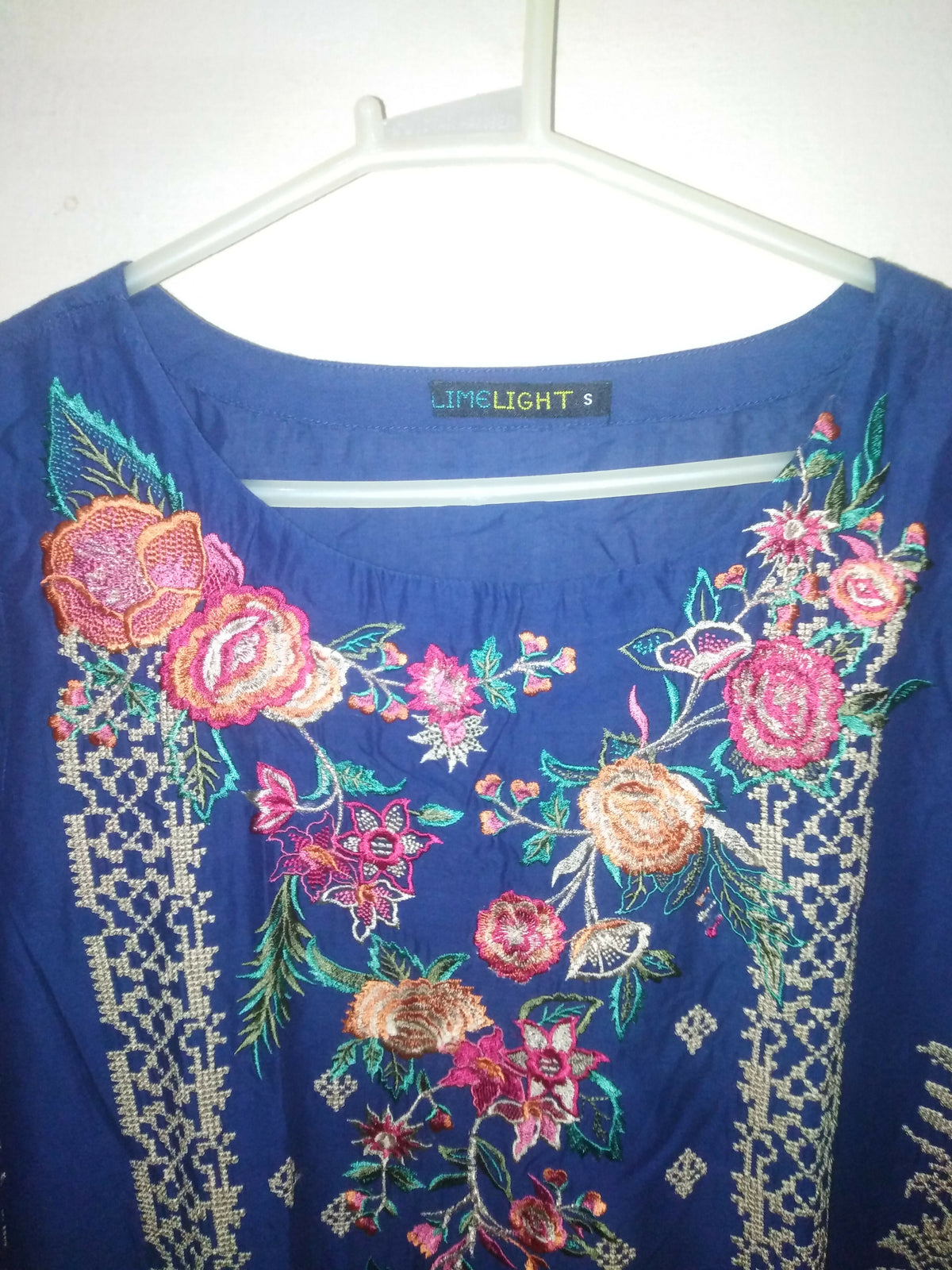 Limelight | Women Branded Kurta | Blue | small | Worn Once
