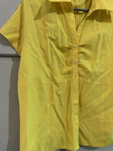 Yellow Button Down Shirt | Women Tops & Shirts | Small | New