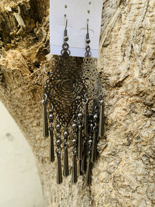 Black Earrings | Women Jewellery | Small | New