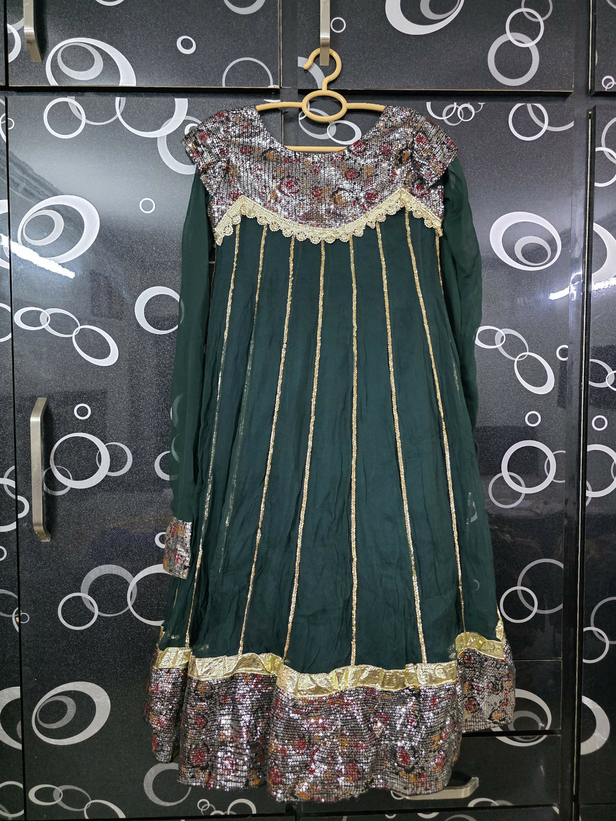Chiffon Agrakha Frock | Women Frocks & Maxis | Medium | Worn Once
