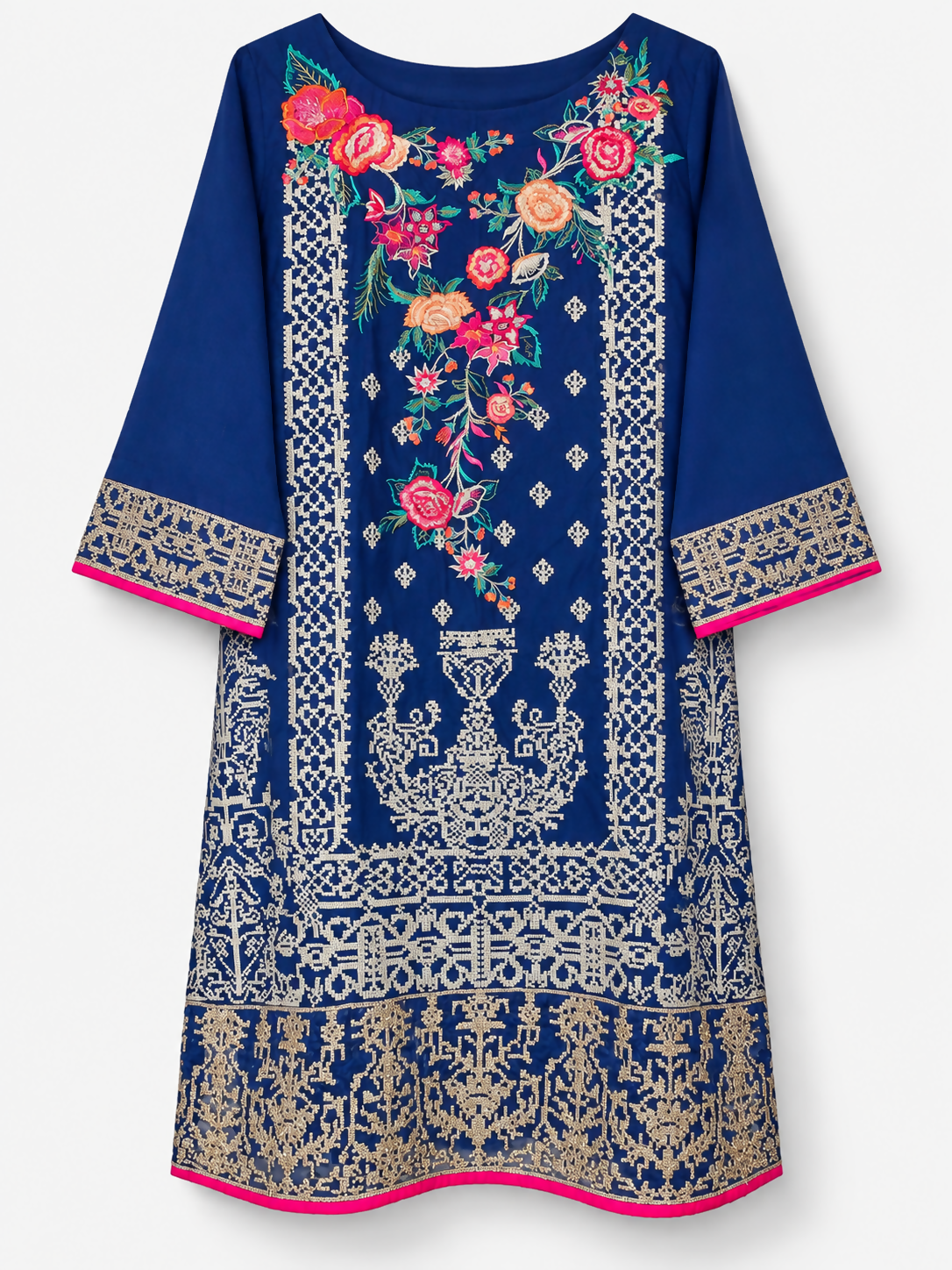Limelight | Women Branded Kurta | Blue | small | Worn Once