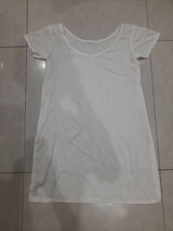 White Chicken Kari Kurta | Women Locally Made Kurta | Small | Preloved