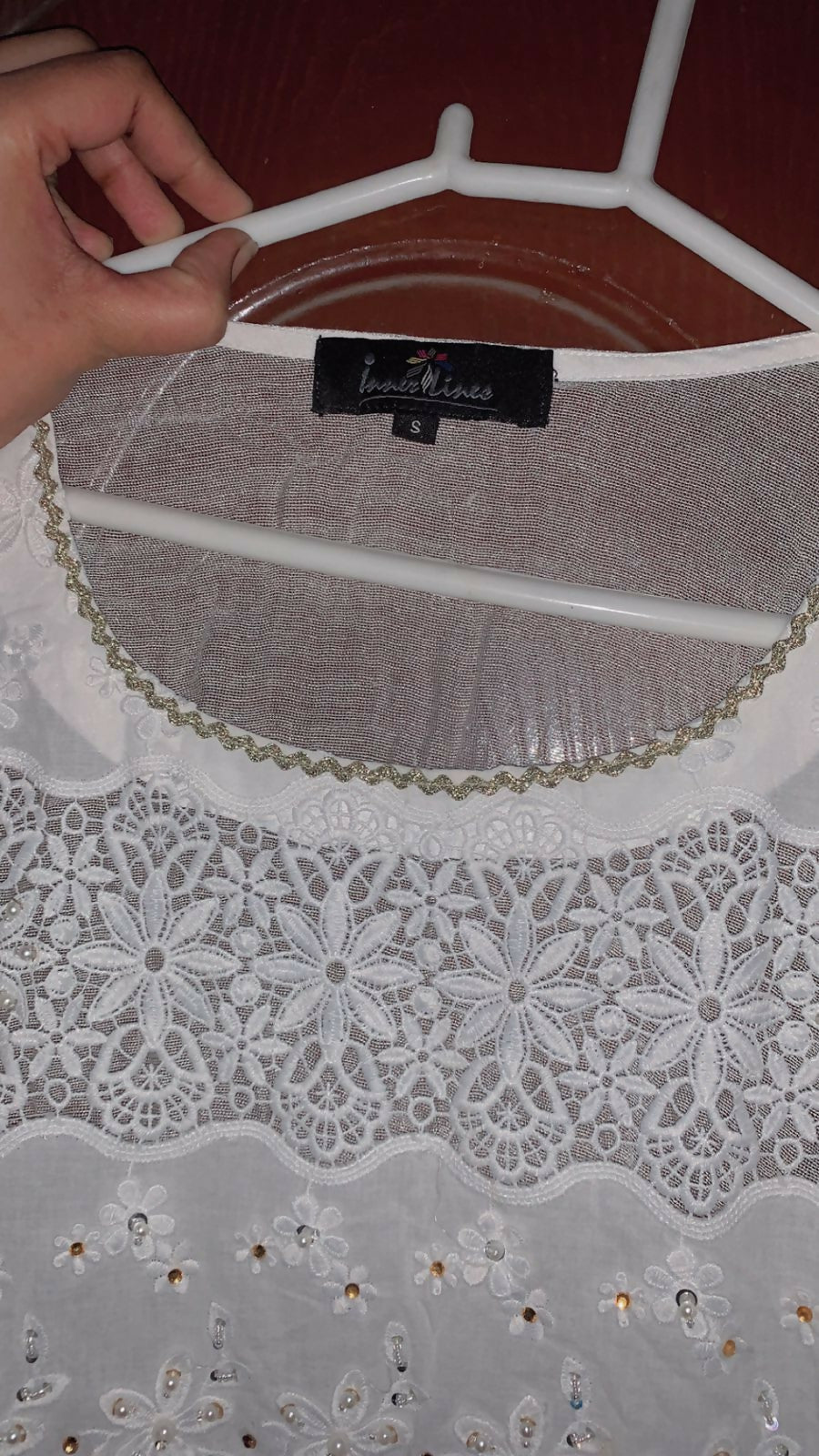 Embroidered Pulse Work | Women Locally Made Kurta | Large | Preloved