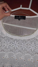 Embroidered Pulse Work | Women Locally Made Kurta | Large | Preloved