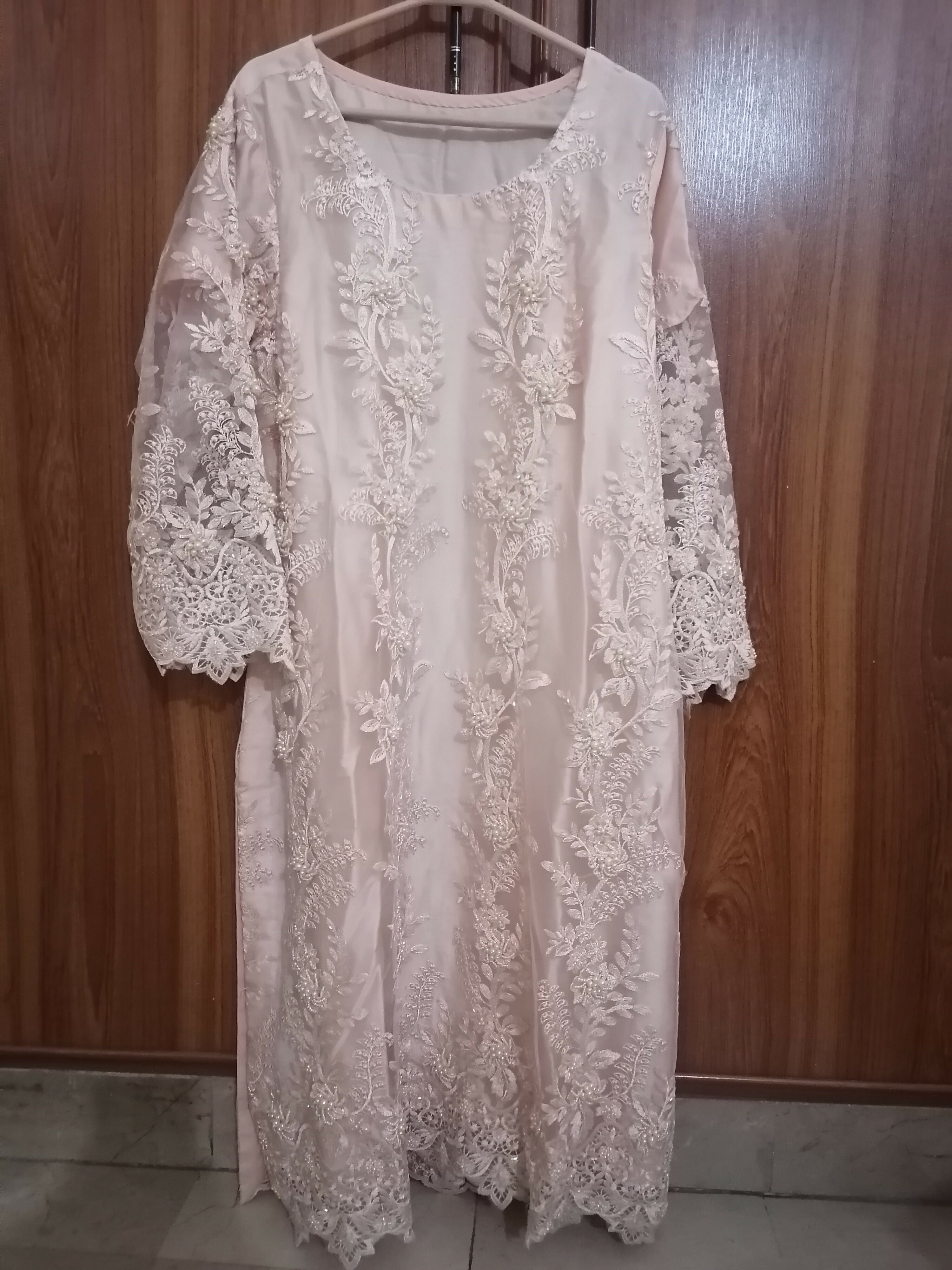 Net 3 PC Suit | Women Locally Made Formals | X Large | Preloved