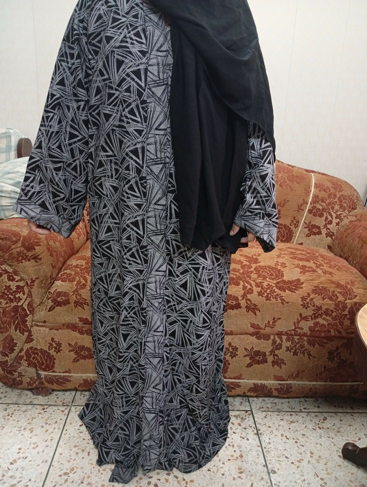 Beautiful Abaya With Scarf | Women Accessories | Abaya | Black | Large | New