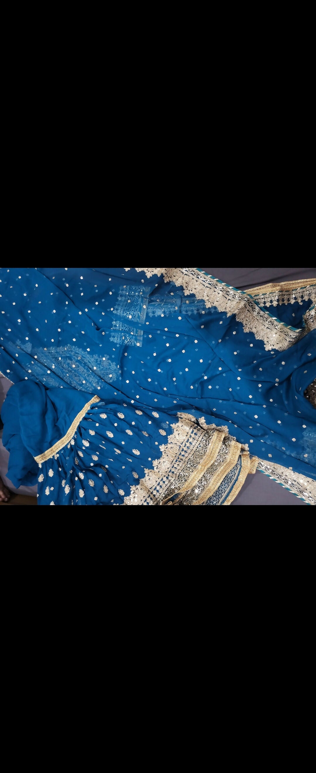 Sharara Set | Women Locally Made Formals | Medium | Worn Once