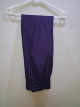 Purple & Copper Gold Embroidered Frock | Women Frocks & Maxis | Medium | Preloved