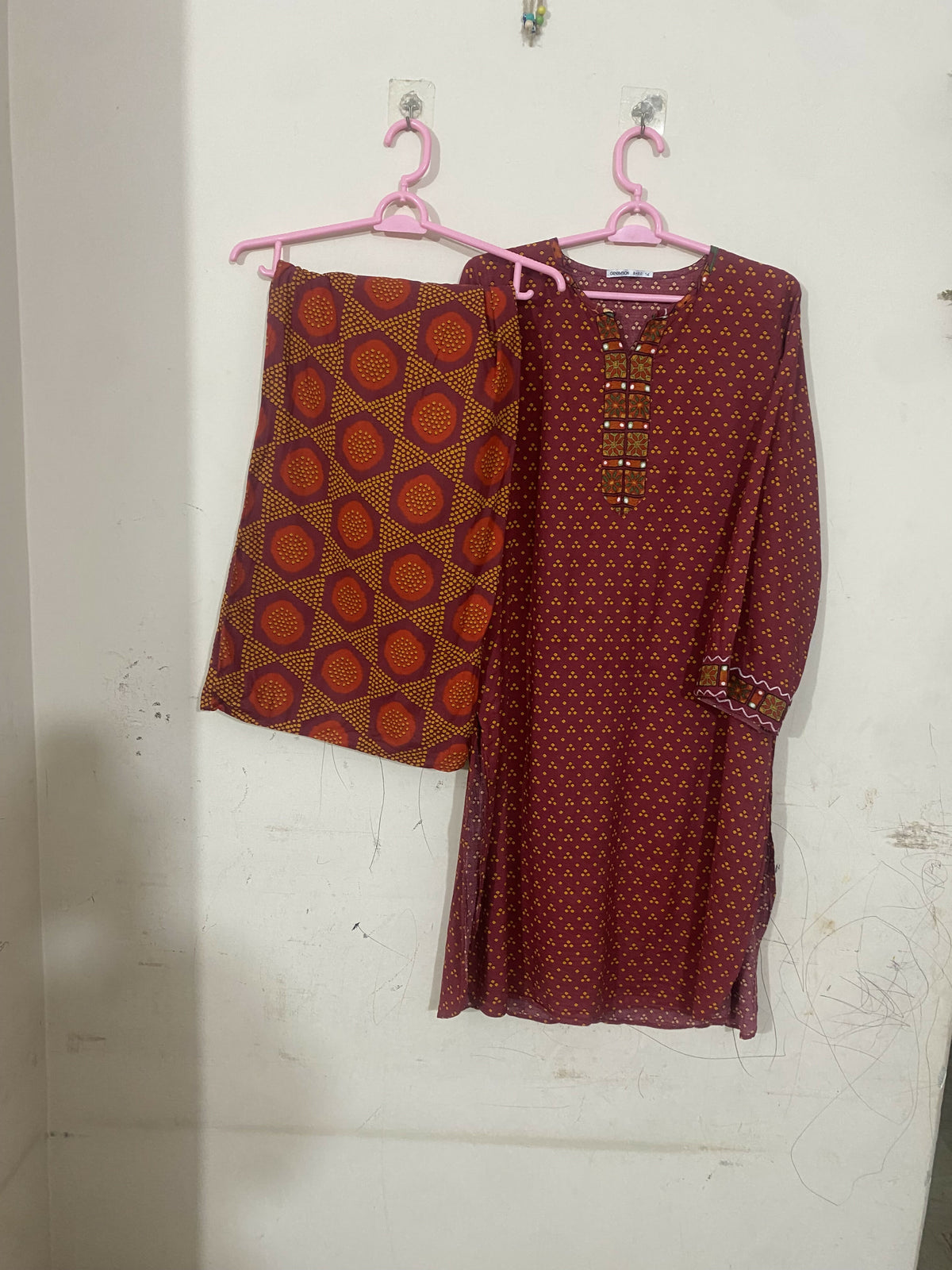 Generation | Women Branded Kurta | Size: 14 | Maroon | Preloved