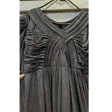 Fancy Black Formal Maxi | Women Frocks & Maxis | Medium | Worn Once