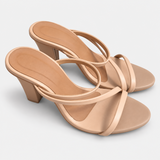 Beige Heels | Women Shoes | Heels | Size:8 | Worn Once