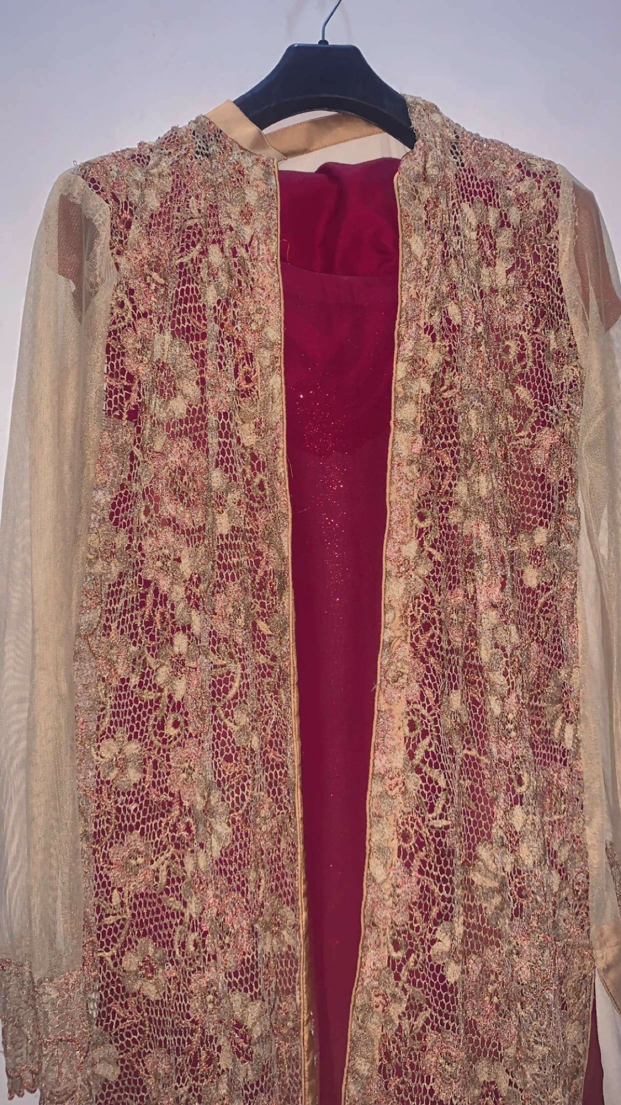 3 piece Maroon Formals| Women Locally Made Formals | Small | Preloved