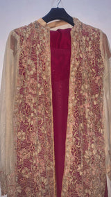 3 piece Maroon Formals| Women Locally Made Formals | Small | Preloved
