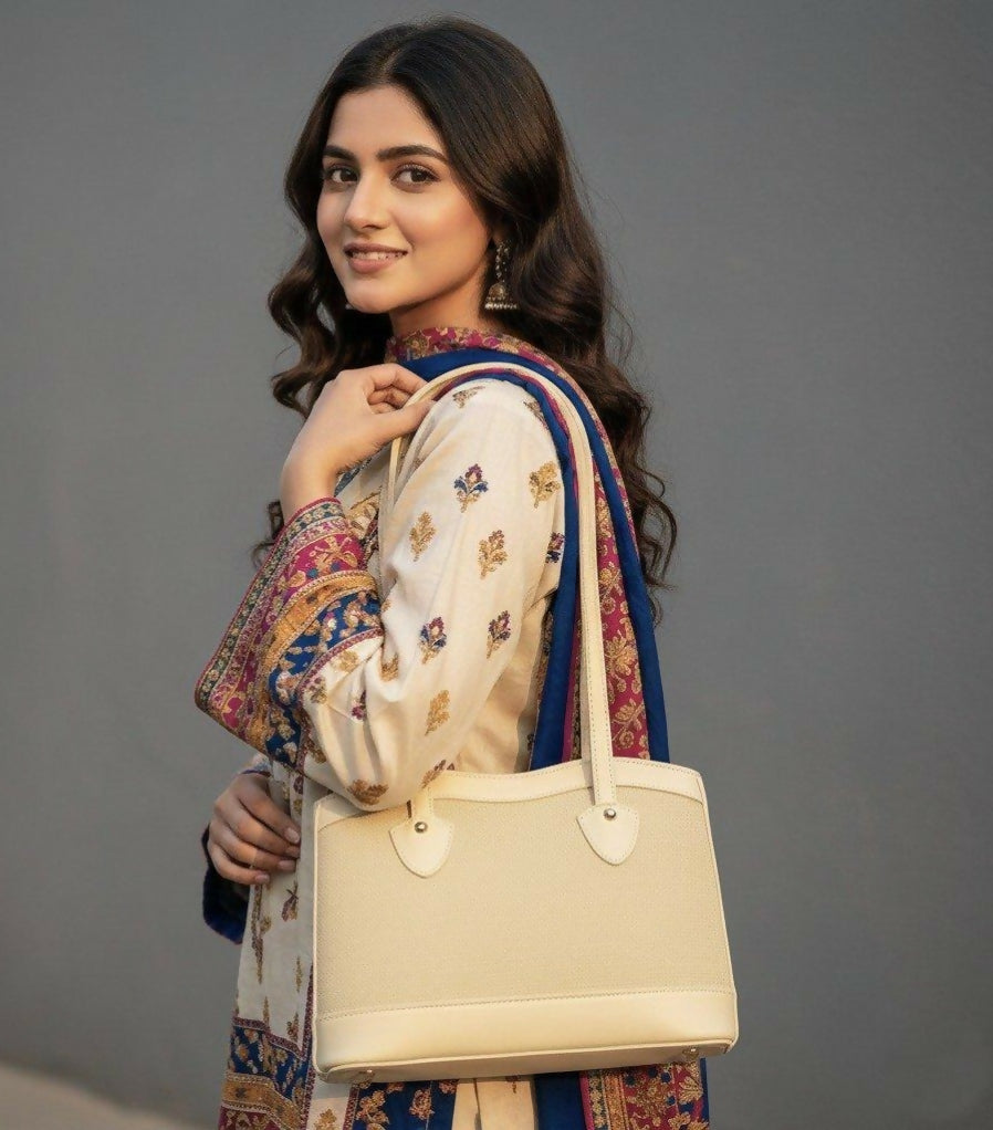 Wheat Weave Tote Bag (00062-00063) | Women Bags | Large | Brand New