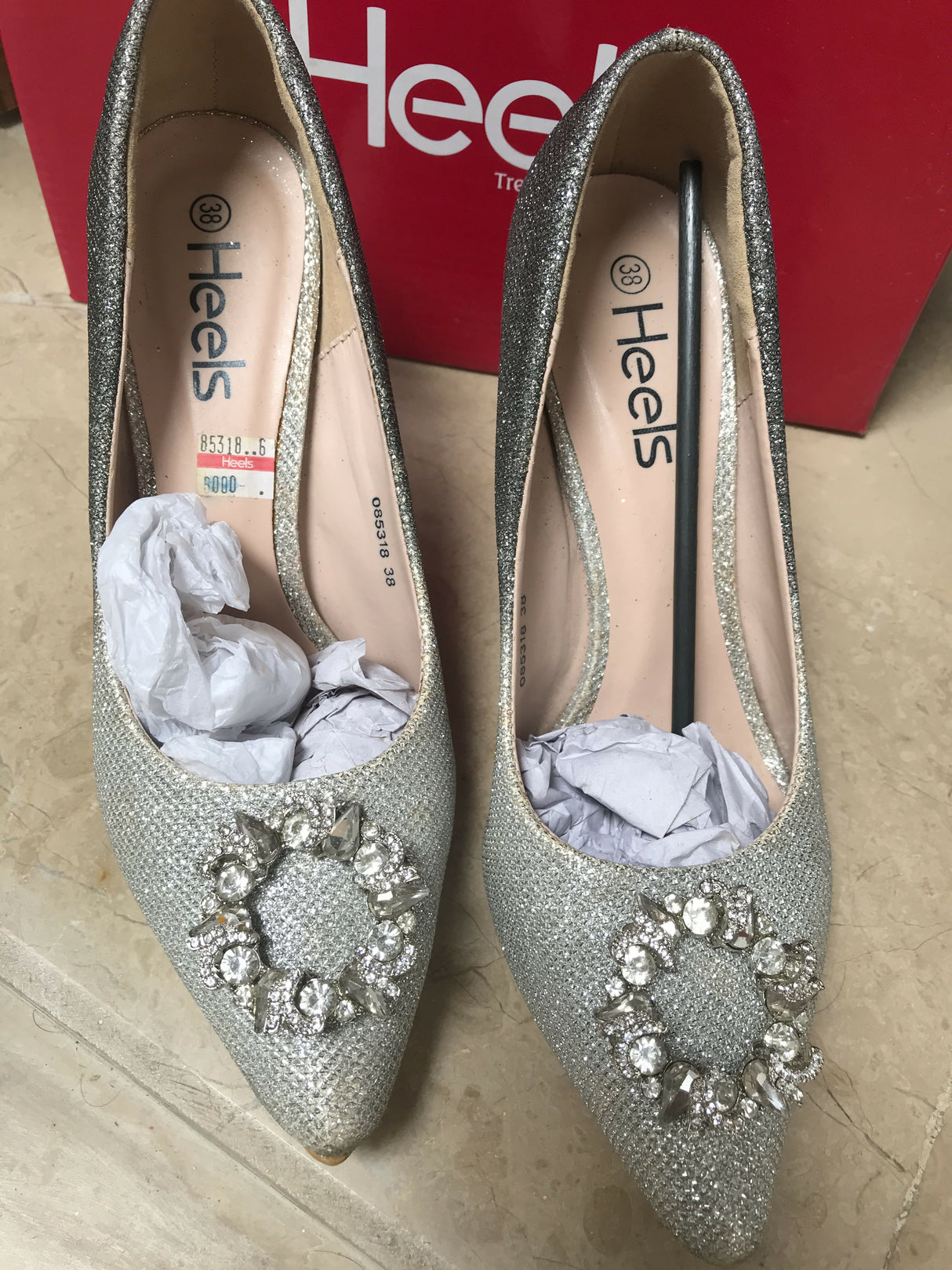 High Heels | Women Shoes | Heels | Size: 38 | Worn Once