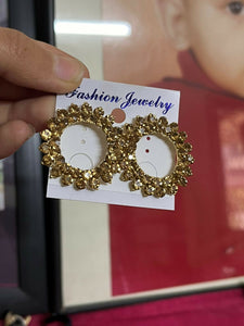 Lush (USA) | Golden Fancy Earrings | Women Jewellery | New