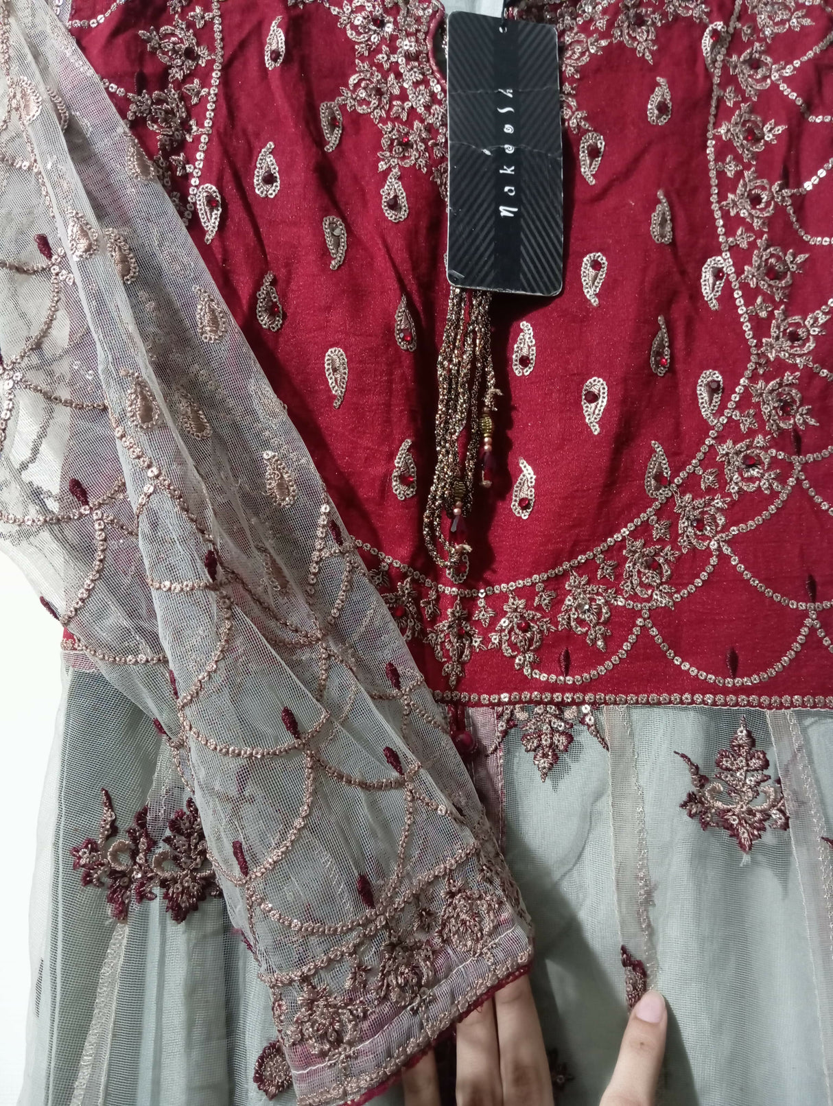 Naqoosh | Women Frocks & Maxis | Small | Brand New