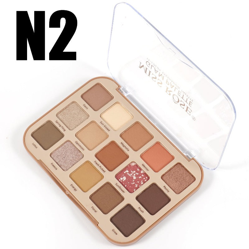 Buy Missrose 15-Color Glam palette in Pakistan