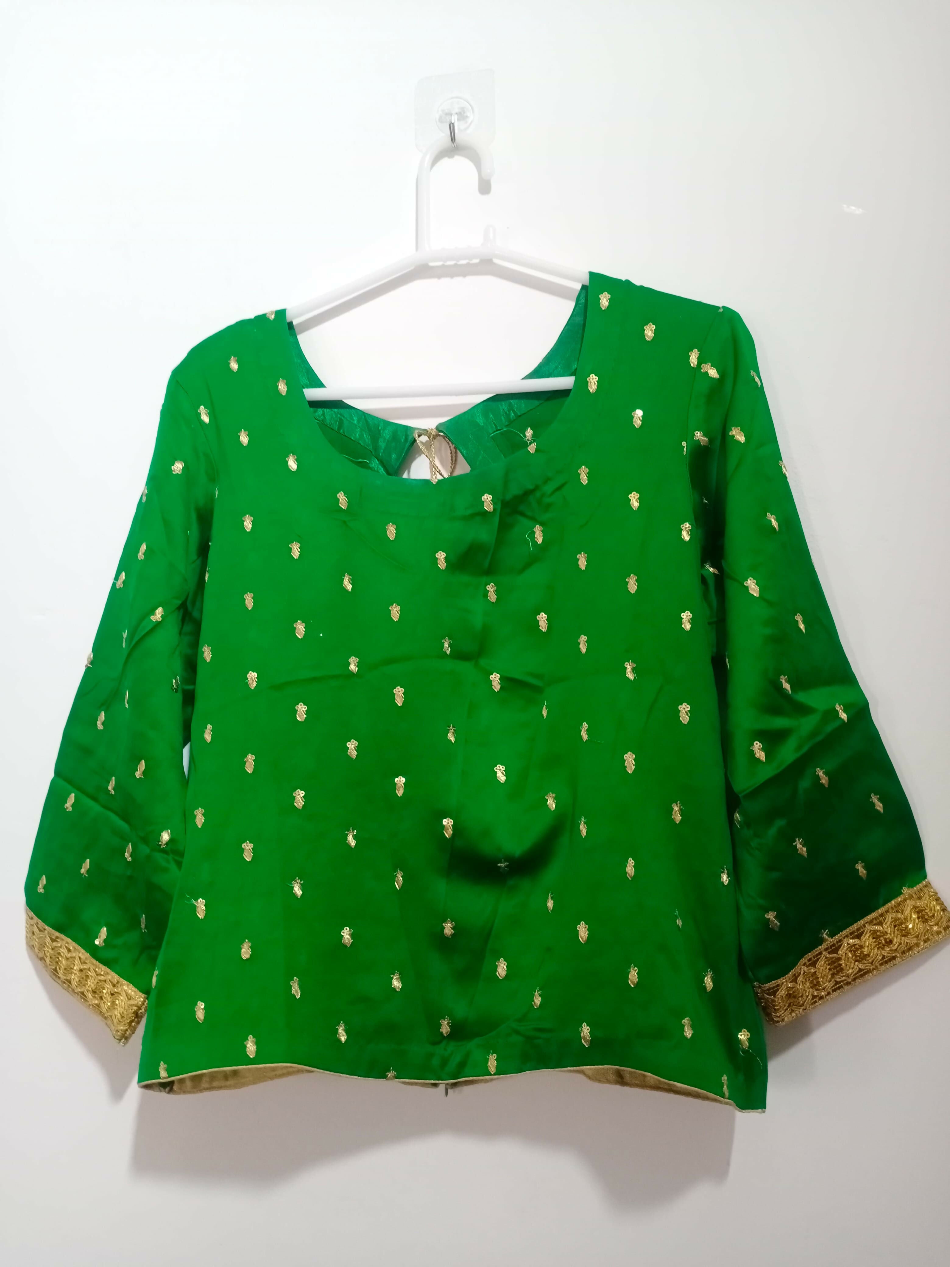 Green Lehanga choli | Women Locally Made Formals | X Large | Preloved