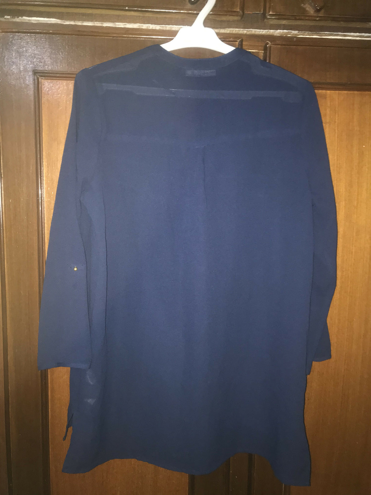Navy Blue Shirt | Women Locally Made Kurta | Small | Worn Once