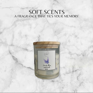 Soft Scents | Floral Scented Candles - Lavender Bliss | Corporate Gifts | Brand New with Tags