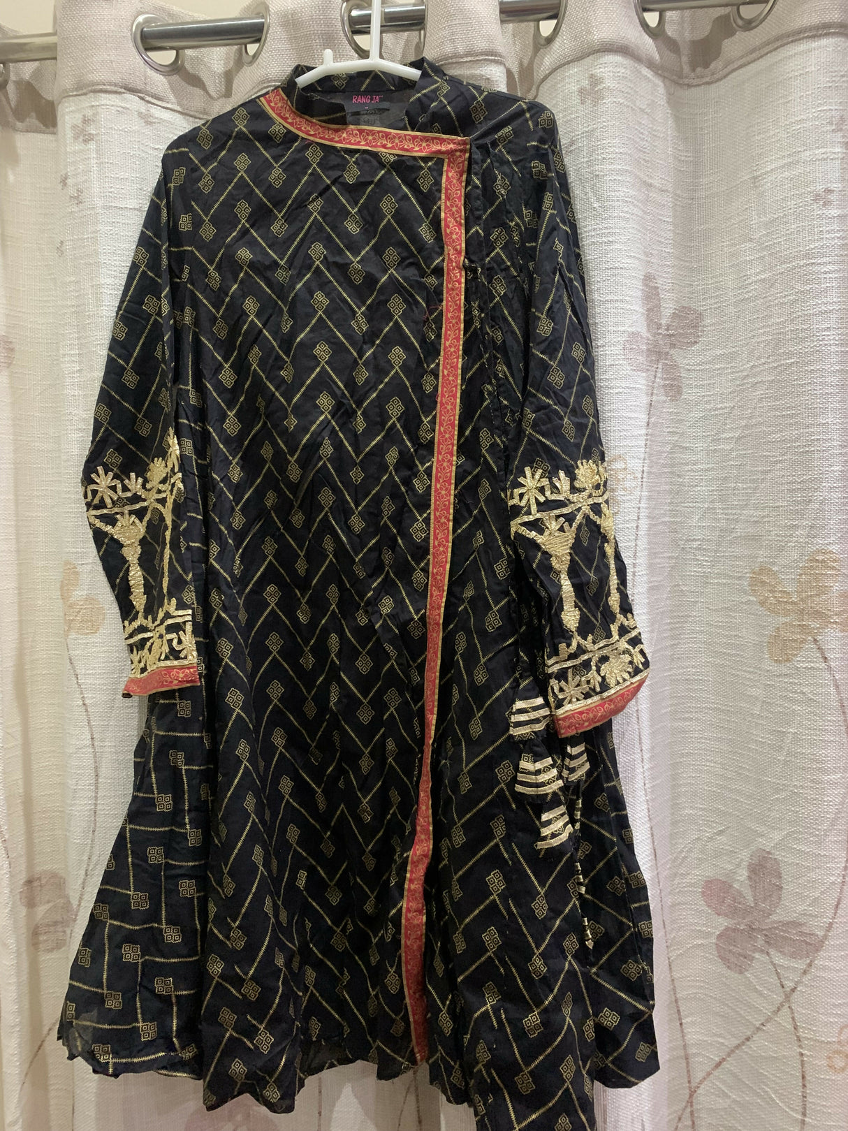 Rangja| Angrakha | Women Branded Formals | Medium | Preloved