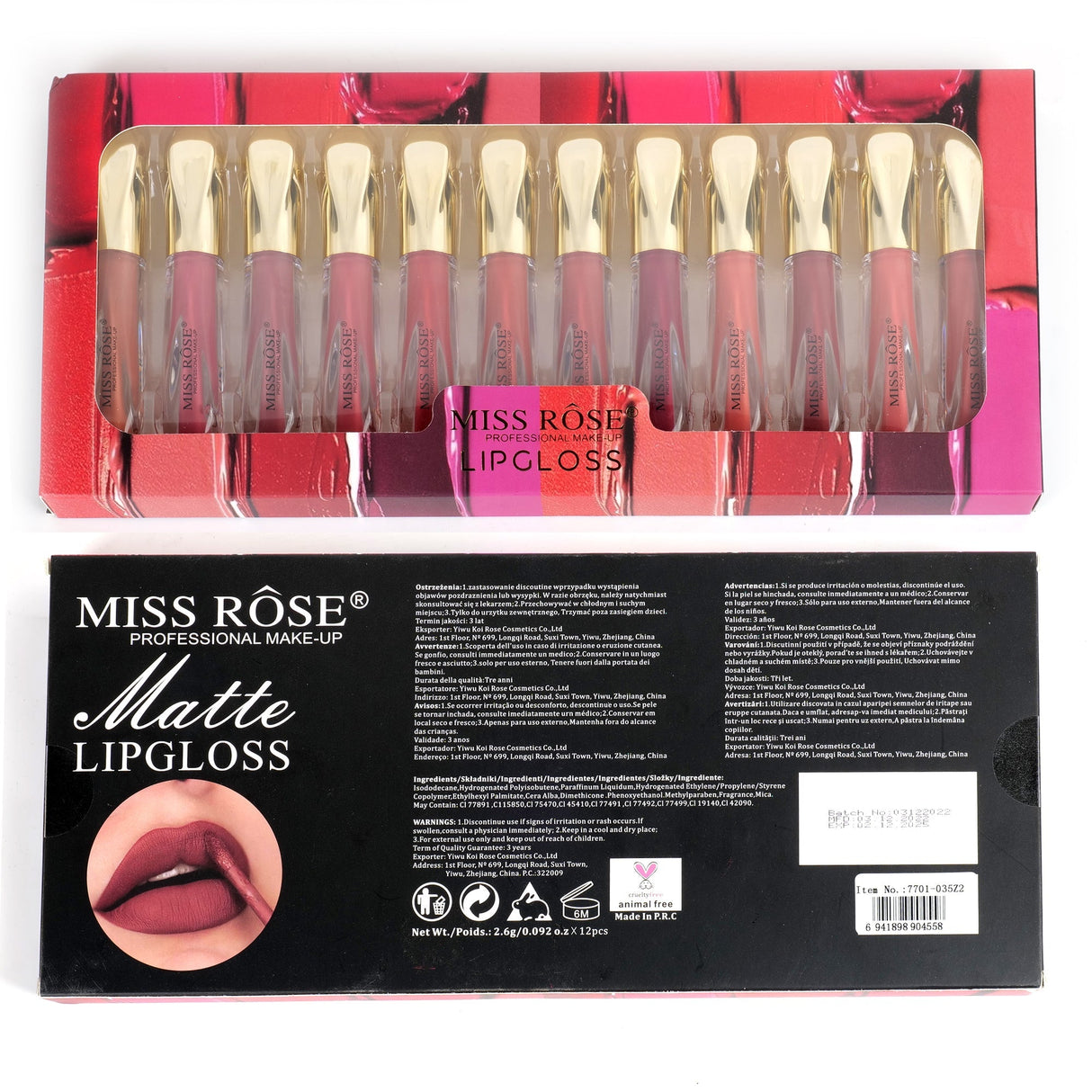 Buy Miss Rose Professional Matte lip-gloss in Pakistan