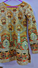 Full Embroidered Shirt | Women Locally Made Foramls | Small | Worn Once