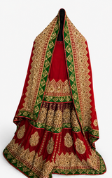 Heavy Embroidered Bridal Lehnga | Women Bridals | Medium | Preloved