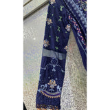 Fully Embroidered 3PC Dress | Women Locally Made Kurta | Blue Kurta | Medium | Worn Once